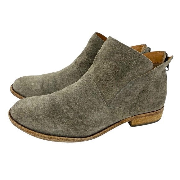 Kork Ease Women’s Suede Leather Taupe Chelsea Ankle Boots - Picture 2 of 8